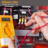 Multimeter Electronic Test Lead Kit with Insulation Alligator Clips WGGE