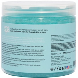 BCL Spa Critical Repair Arnica + Aloe Sugar Scrub for Deep Hydration & Exfoliation with Certified Organic Ingredients for Professional and Home Use Made in USA (16 oz, Arnica + Aloe)