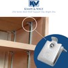 Knape & Vogt 256P-ZC Shelf Support - 24 piece