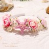 Yean Shell Headband Flower Headband Conch Hair Band Cosplay Hair