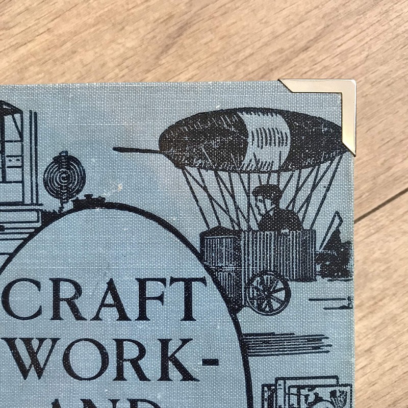 Gobrecht & Ulrich Book-Style Metal Cover 30 x 30 x