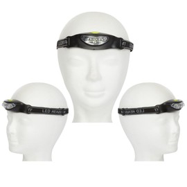 Velleman EHL7N Sporty LED Headlamp Extra Bright for Hiking, Trekking, Camping, O 179161