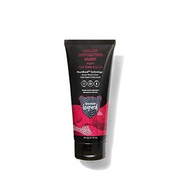 Strawberry Leopard Fire Color Depositing Mask 6 Fl Oz, Boosts Vibrant Colors, Vegan, CrueltyFree, GlutenFree