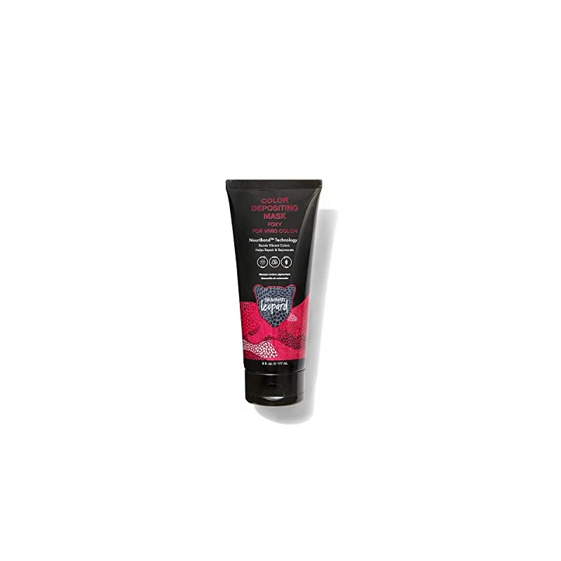 Strawberry Leopard Fire Color Depositing Mask 6 Fl Oz, Boosts