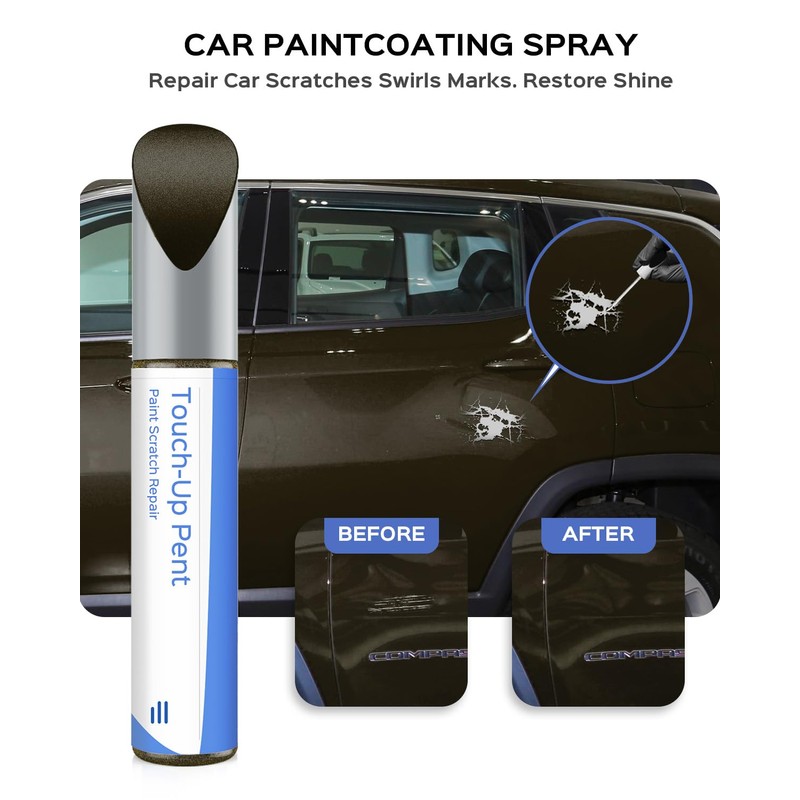 PARTS4EV PGG Sarge Green Touch Up Paint Compatible with Jeep