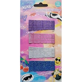 48 Glitter Hair Clips