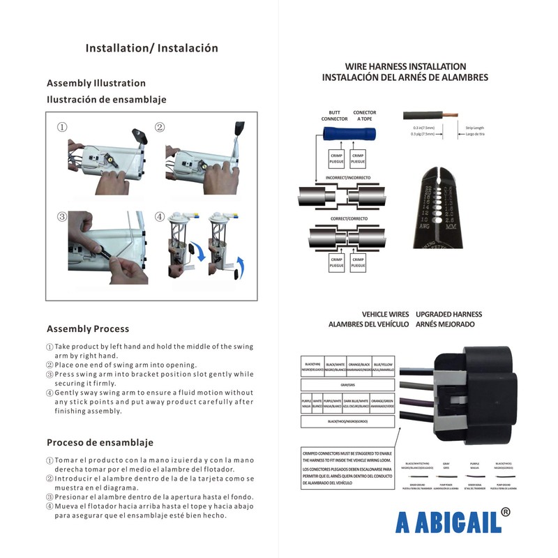 Fuel Pump Replacement for 2004 2005 2006 2007 Chevy Silverado