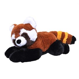 Wild Republic EcoKins Mini Red Panda Stuffed Animal 8 inch, Eco Friendly Gifts for Kids, Plush Toy, Handcrafted Using 7 Recycled Plastic Water Bottles (24789)