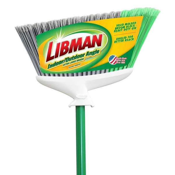 Libman Extra Large Indoor Outdoor Angle Broom