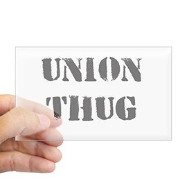 CafePress Original Union Thug Rectangle Bumper Sticker Car Decal