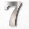 N-02-7-E Stainless Steel House Number 7 - Solid, Weatherproof and