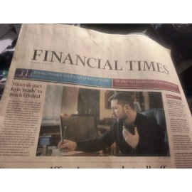 Financial Times Wednesday 5 March 2025 Mineral Pact Kyiv Ready To Reach US Deal