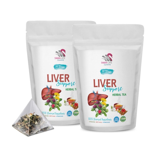 SWAN LIFE EESENTIALS liver support tea bags - LIVER PROTECTION