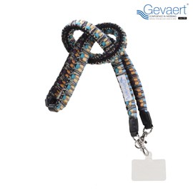 Gevaert VGV-105 Smartphone Strap, Vivid Shaggy Yellow/Orange [Smartphone Shoulder Compatible]