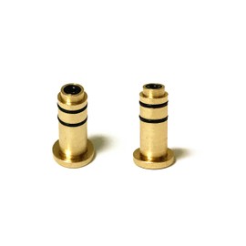 OuyiTrade 2pcs Gas Refill Adapter Compatible with Antique Dunhil's & Ronson Lighters, Brass