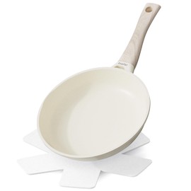 EvoFar Granite Frying Pan, 10 Inch Non Stick Frying Pans, Lightweight Nonstick Pans for Omelets & Eggs, PFOA & PFAS Free Non-toxic Cookware Chef's Pan, Induction Compatible Fast & Even Heat Skillet