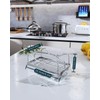 Consumest Sponge Holder for Kitchen Sink - Movable Sink Caddy