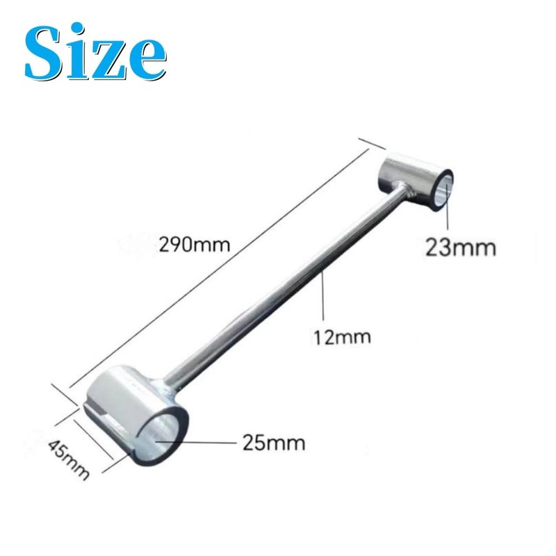 Hinges Gap Adjusting Wrench, 23-25 mm Door Hinge Adjustment Tool,