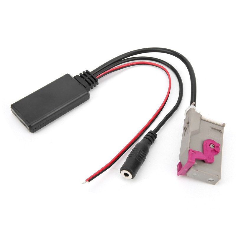 Bluetooth 5.0 AUX Cable Adapter with Microphone Replacement for A3