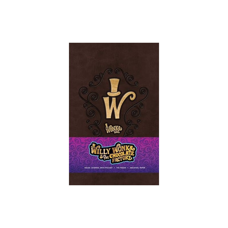 The Willy Wonka Hardcover Ruled Journal