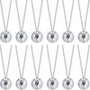 Rhode Island Novelty 2" Disco Ball Necklace