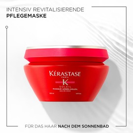 Kérastase Hair Mask with Sun Protection for Any Hair, Revitalising and Intensely Nourishing Masque Après-Soleil, Soleil, 200 ml