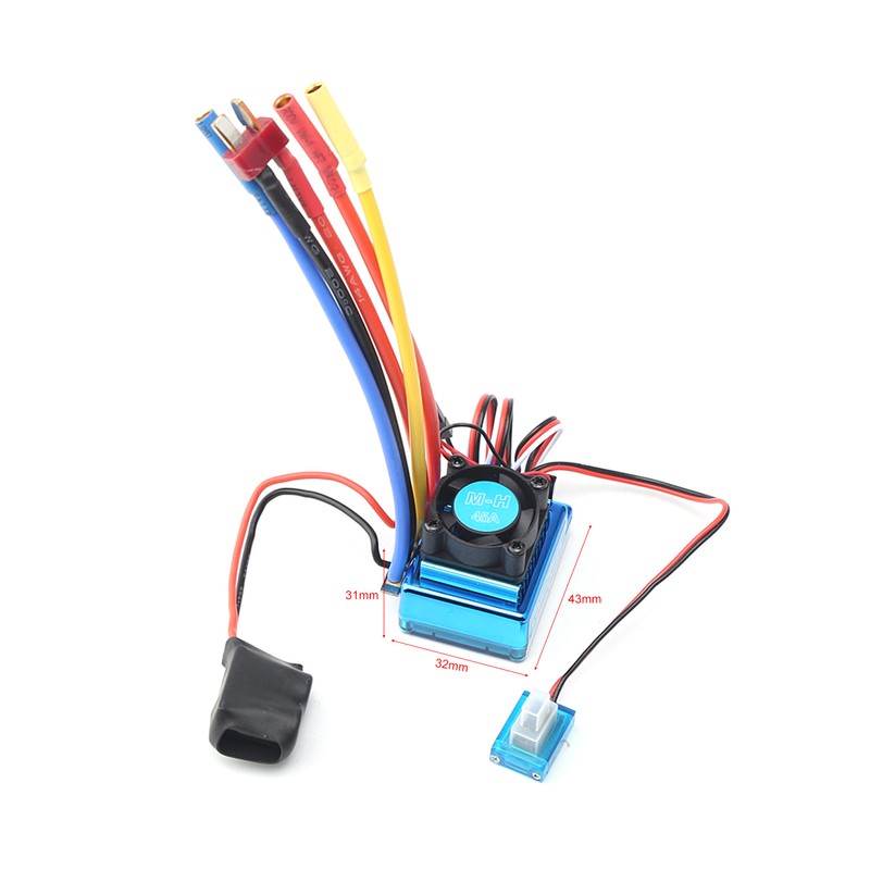 3650 Brushless Motor 2300KV Waterproof Motor 120A ESC Programming Card