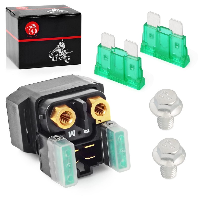 MOTO1988 Solenoid Starter Relay Compatible with Yamaha Grizzly Kodiak Raptor