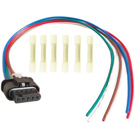 Micarun 5 Pin Rear Tail Lamp Rear Taillight Wiring Harness Connector Pigtail Plug Fit for Jeep Renegade 2015-2023 Replaced OE# 68406157AA