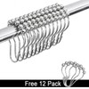 Riyidecor Corner Curved Shower Curtain Rod (29.5-37.4" x 29.5-37.4"), Stretchable