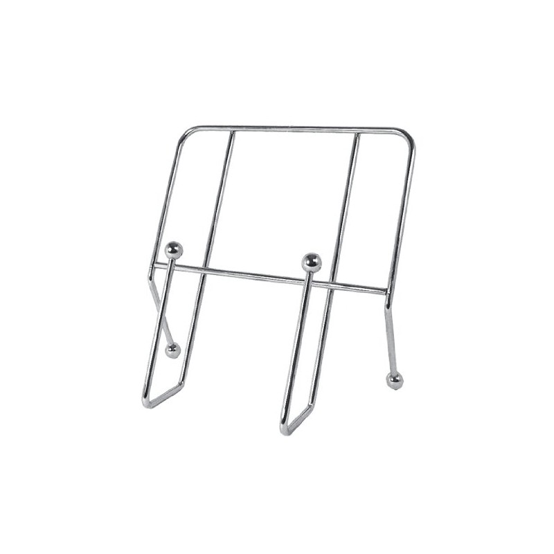 Premier Housewares 509442 Cookbook Stand - Chrome, H24 x W23