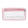 Luckious Clear Pencil Case Bag - Dual Zipper Organizer for