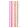 Swig Life Reusable Straws Sherbert Stripe Tall Straw Set &
