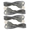 2-Pack USB 2.0 A to Mini-B 5 Pin USB Data