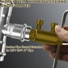 CYUXING Broken Valve Thread Extractor Broken Pipe Thread Extractor Tool,