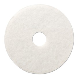Boardwalk 4012WHI Standard 12-Inch Diameter Polishing Floor Pads White 5/Carton