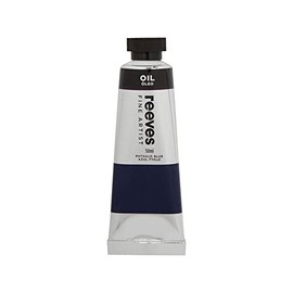Reeves Fine Artist Oil Paint, 50 ml, Phthalo Blue