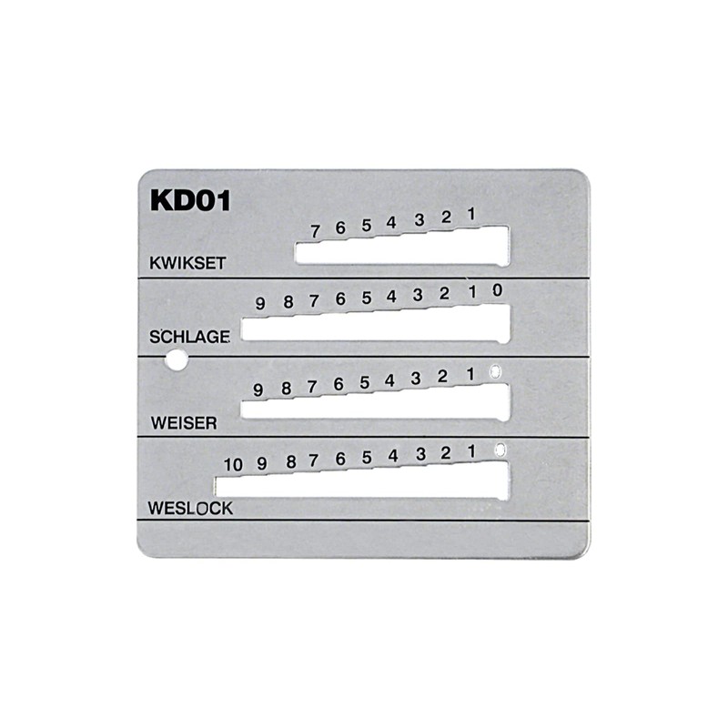 Pro-Lok 4-in-1 Key Guage - KW1, SC1, WK1, WE1 -