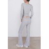 HUGROSE Two Piece Lounge Set for Women - Long Sleeve