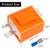 SFONIA LED Indicator Relay 4 Pieces Relay Indicator Relay Motorcycle