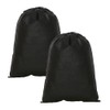 CKXVOD Storage Bags, Black-2P
