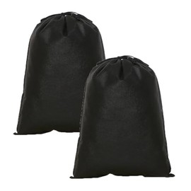 CKXVOD Storage Bags, Black-2P