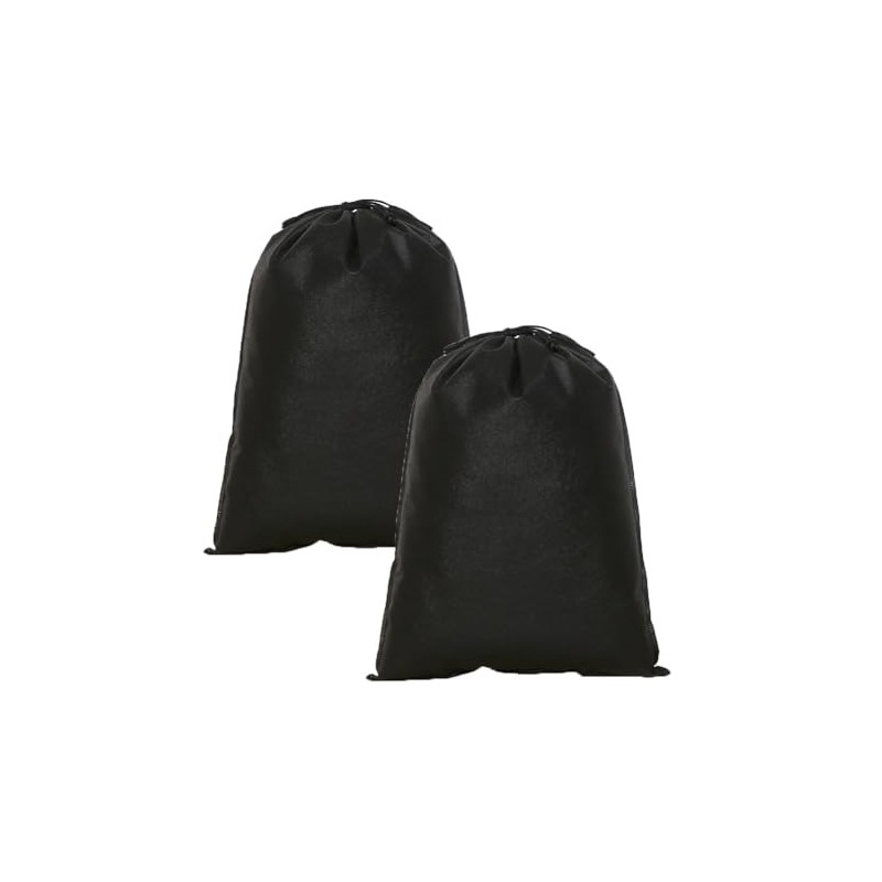 CKXVOD Storage Bags, Black-2P