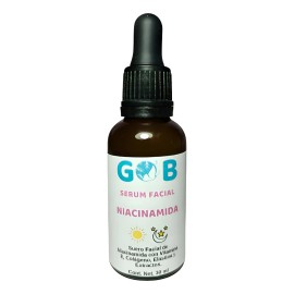 Serum Niacinamida + Vit E + Colágeno + Elastina- 30 Ml Todo Tipo De Piel