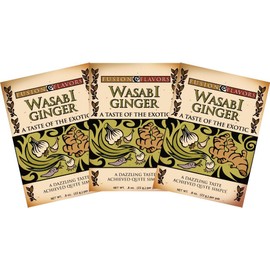 Fusion Flavors Dip Seasoning Mixes (Wasabi Ginger 3 Pack)