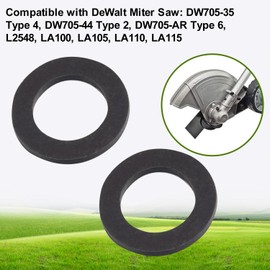 6 Pcs Miter Saw Blade Adapter Ring (1" x 5/8") Replaces 152636-00 45-88-0330 for D-ewalt 12 inch Miter Saw, Fits Models DW718, DWS780, DW704, DW705