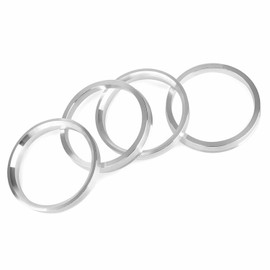 4pcs HUB CENTRIC RING 67.1mm/56.1mm Aluminum Hub Rings with Brim