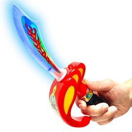 Glowing! Sound! Pirate Sword, Flash, Sound Effects, Cosplay, Plastic