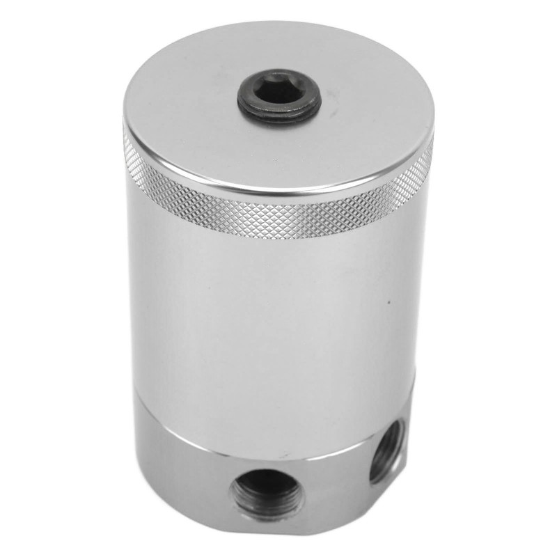 Baffled Oil Catch Can Tank Reservoir Kit Aluminium Alloy Replacement