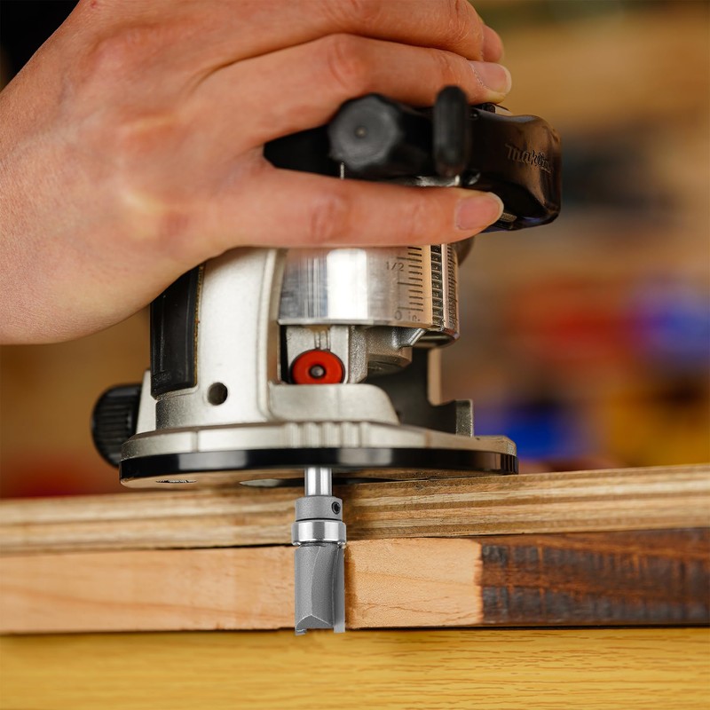 SpeTool Carbide Pattern Flush Trim Router Bit 1/4 Inch Shank